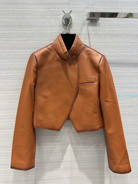 milan runway women's leather coats 2023 new spring women's jackets laple neck long sleeve designer brand same style outerwear 0202, Black
milan runway women's leather coats 2023 new spring women's jackets laple neck long sleeve designer brand same style outerwear 0202, Black