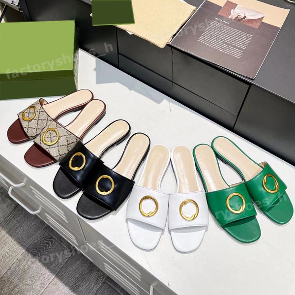 designer slipper women flat slipper soft leather sandals metal buckle sandal rubber sole slides ladies summer beach flip flops size, Black
designer slipper women flat slipper soft leather sandals metal buckle sandal rubber sole slides ladies summer beach flip flops size, Black