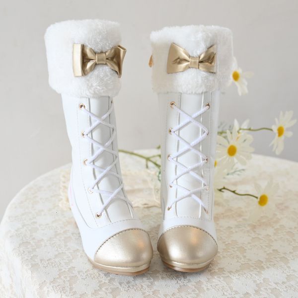 sneakers winter toddler girl boots warm cotton bowknot lolita style high tube princess shoes antislip increased sweet girls 230202, Black;red
sneakers winter toddler girl boots warm cotton bowknot lolita style high tube princess shoes antislip increased sweet girls 230202, Black;red