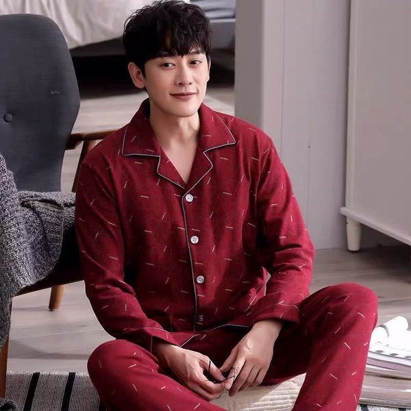 men's sleepwear red plaid men pajama spring summer cotton pajama sets casual male pijama super quality breathable comfortable sleepwear, Black;brown
men's sleepwear red plaid men pajama spring summer cotton pajama sets casual male pijama super quality breathable comfortable sleepwear, Black;brown