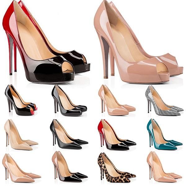 with box designer christians shoes high heels ss womens heel 8 12cm genuine leather red bottomed point toe pumps rubber wedding banquet d, Black
with box designer christians shoes high heels ss womens heel 8 12cm genuine leather red bottomed point toe pumps rubber wedding banquet d, Black