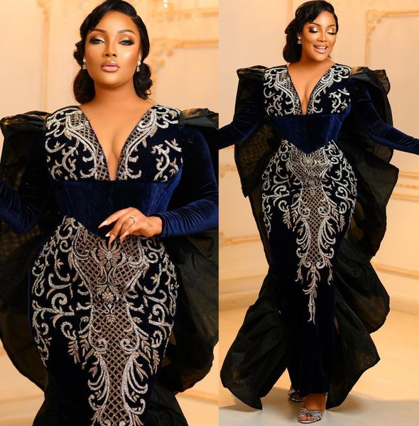 2023 arabic aso ebi mermaid lace prom dresses beaded navy blue evening formal party second reception birthday engagement gowns dress zj554, Black
2023 arabic aso ebi mermaid lace prom dresses beaded navy blue evening formal party second reception birthday engagement gowns dress zj554, Black
