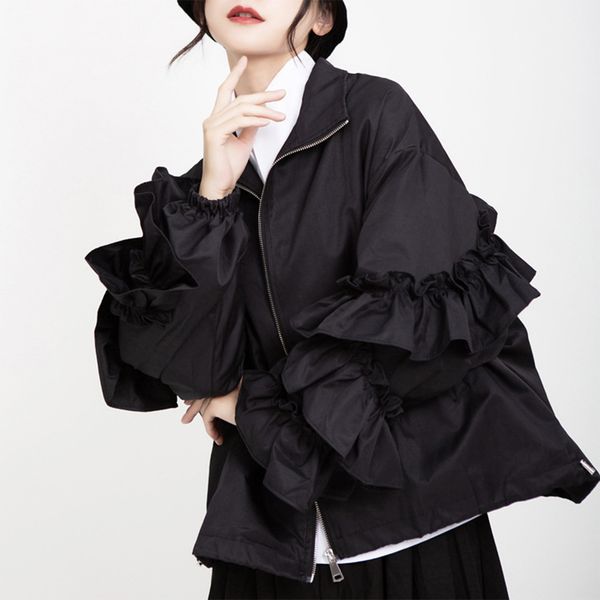 women's jackets woman coat puff sleeve fashion short loose jacket office school festival vacation travel casual female 230202, Black;brown
women's jackets woman coat puff sleeve fashion short loose jacket office school festival vacation travel casual female 230202, Black;brown