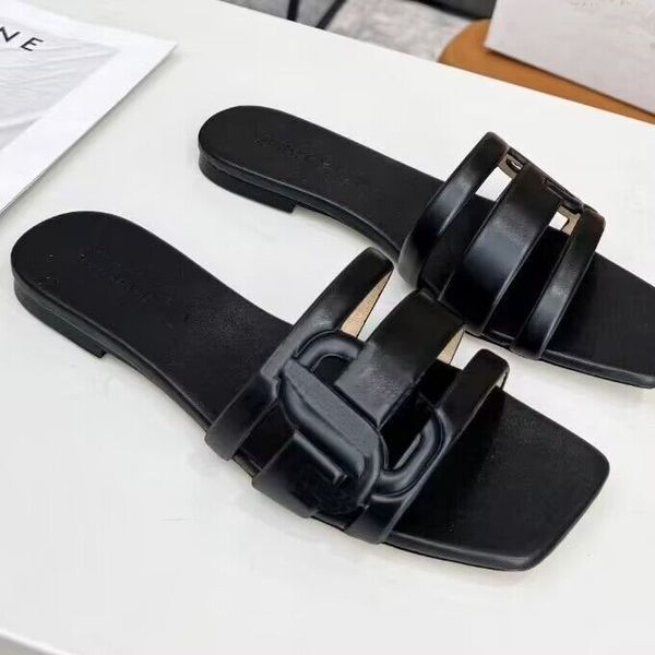 luxury design summer women sandal slipper slide flats laran flat fuchsia black nappa genuine leather flats with monogram 35-42 box
luxury design summer women sandal slipper slide flats laran flat fuchsia black nappa genuine leather flats with monogram 35-42 box