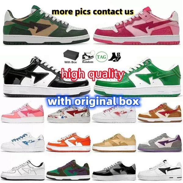 with box mens casual shoes bapestas designer abc camo black white green red orange camouflage men women trainers sports sneakers classic pla
with box mens casual shoes bapestas designer abc camo black white green red orange camouflage men women trainers sports sneakers classic pla