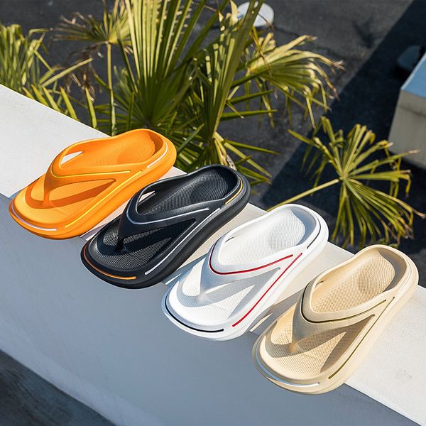 slippers thick bottom summer thong flip flops outdoor slippers slides beach sandals eva non slip ladies couple slippers men cool shoes 23020, Black
slippers thick bottom summer thong flip flops outdoor slippers slides beach sandals eva non slip ladies couple slippers men cool shoes 23020, Black