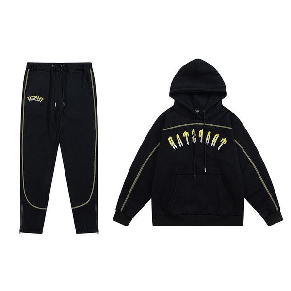 autumn winter hoodies men's tracksuits trapstar embroidery logo fleece hoodies pants sets black fashion sport jogger streetwear wo cahg, Gray
autumn winter hoodies men's tracksuits trapstar embroidery logo fleece hoodies pants sets black fashion sport jogger streetwear wo cahg, Gray