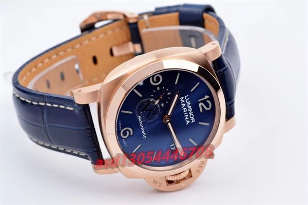 vsf watch 44mm lumino red gold watch pam 1112 cowhide strap fine steel case rich and deep original movement wristwatches designer watch mont, Slivery;brown
vsf watch 44mm lumino red gold watch pam 1112 cowhide strap fine steel case rich and deep original movement wristwatches designer watch mont, Slivery;brown