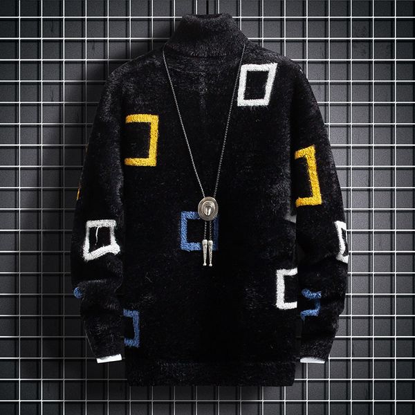 men's sweaters 5840 black blue beige khaki mink velvet men turtleneck pulloves man slim mohair warm knitted 230203, White;black
men's sweaters 5840 black blue beige khaki mink velvet men turtleneck pulloves man slim mohair warm knitted 230203, White;black