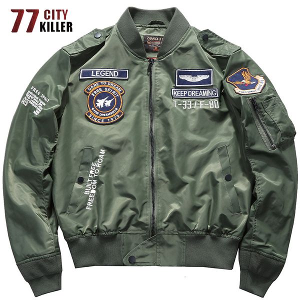 mens jackets 77city killer ma1 spring bomber jacket men military windbreaker pilot male streetwear multipocket coat chaqueta hombre 230203, Black;brown
mens jackets 77city killer ma1 spring bomber jacket men military windbreaker pilot male streetwear multipocket coat chaqueta hombre 230203, Black;brown