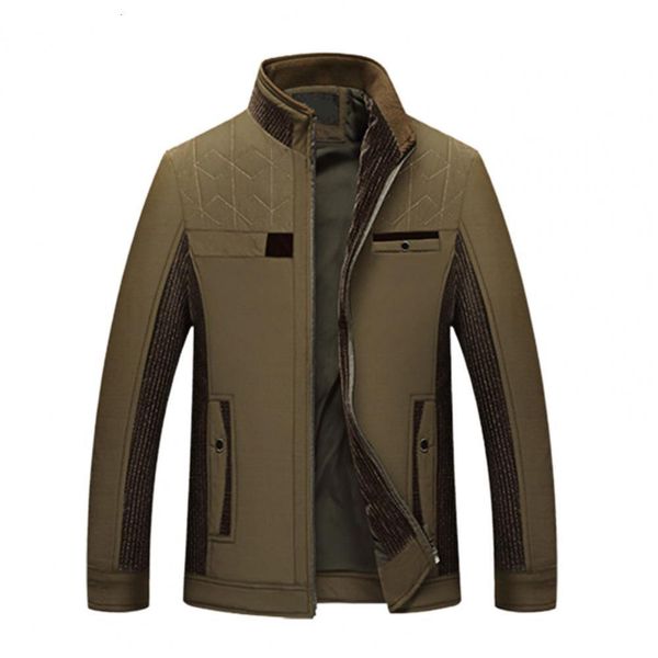 mens jackets coat stand collar windproof solid color casual open front middleaged jacket for autumn winter 230203, Black;brown
mens jackets coat stand collar windproof solid color casual open front middleaged jacket for autumn winter 230203, Black;brown