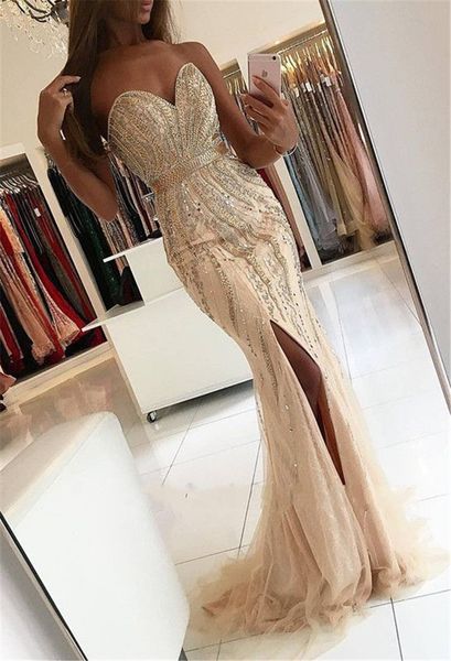 stunning gold champagne evening dresses majoring beadings sweetheart beads sequins long party prom gonws with split bc15023, Black;red
stunning gold champagne evening dresses majoring beadings sweetheart beads sequins long party prom gonws with split bc15023, Black;red
