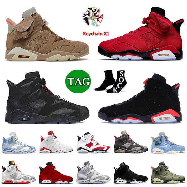 6s mens basketball shoes jumpman 6 for men women trainers travis british khaki toro singles day black infrared denim red oreo carmine hare m, White;red
6s mens basketball shoes jumpman 6 for men women trainers travis british khaki toro singles day black infrared denim red oreo carmine hare m, White;red