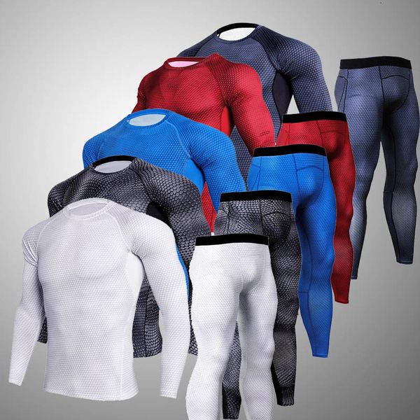 men's thermal underwear winter men sets compression quick dry long johns thermo rashgarda for clothing 230202, Black;white
men's thermal underwear winter men sets compression quick dry long johns thermo rashgarda for clothing 230202, Black;white