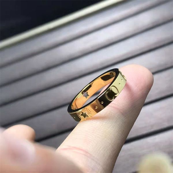 creative luxury ring for women jewelry designer rings exquisite couple popular ornaments classic ornaments star hollow lady engagement mens, Slivery;golden
creative luxury ring for women jewelry designer rings exquisite couple popular ornaments classic ornaments star hollow lady engagement mens, Slivery;golden