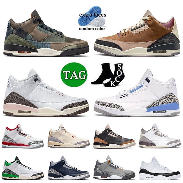 2023 jumpman 3 basketball shoes for mens women 3s patchwork archaeo brown unc neapolitan cardinal red fragment medium grey lucky green sneak, White;red
2023 jumpman 3 basketball shoes for mens women 3s patchwork archaeo brown unc neapolitan cardinal red fragment medium grey lucky green sneak, White;red