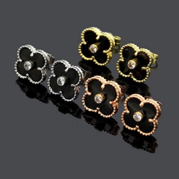 designer stud earrings women love four-leaf clover diamond earring fashion luxury wedding earrings jewelry, Golden;silver
designer stud earrings women love four-leaf clover diamond earring fashion luxury wedding earrings jewelry, Golden;silver