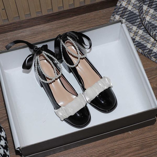 mary jane lace women's shoes spring new style thick heel gentle evening style temperament celebrity small fragrant style single shoes f, Black
mary jane lace women's shoes spring new style thick heel gentle evening style temperament celebrity small fragrant style single shoes f, Black