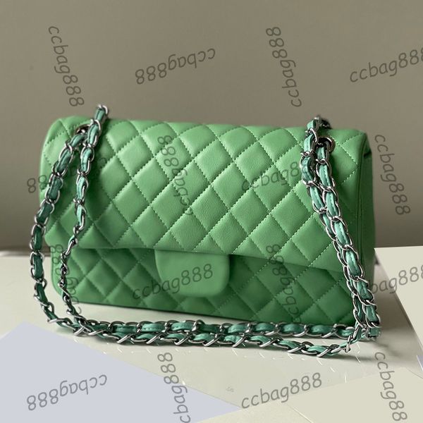 luxury designer bags french womens classic double flap quilted lambskin apple green early spring purse silver metal hardware matelasse chain
luxury designer bags french womens classic double flap quilted lambskin apple green early spring purse silver metal hardware matelasse chain