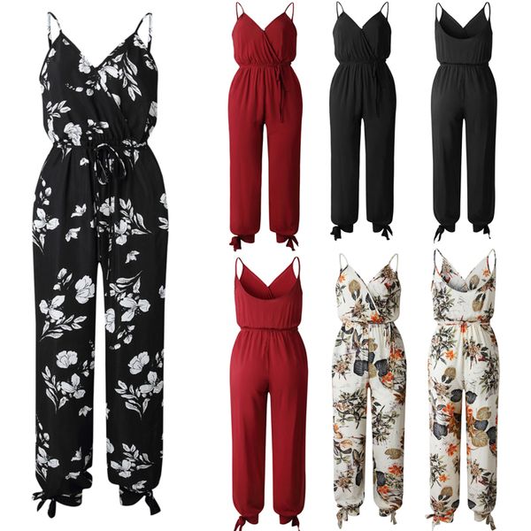 women's jumpsuits rompers playsuit women sleeveless rompers jumpsuit loose baggy trousers overalls pants backless v-neck casual floral, Black;white
women's jumpsuits rompers playsuit women sleeveless rompers jumpsuit loose baggy trousers overalls pants backless v-neck casual floral, Black;white