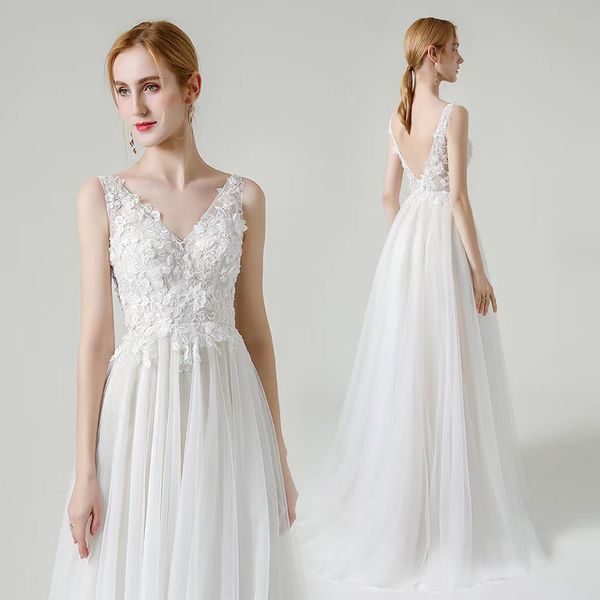 a-line wedding dresses spaghetti tiered skirt backless plus size elegant garden country toddler bridal gowns liz martinez beach wedding dres, White
a-line wedding dresses spaghetti tiered skirt backless plus size elegant garden country toddler bridal gowns liz martinez beach wedding dres, White