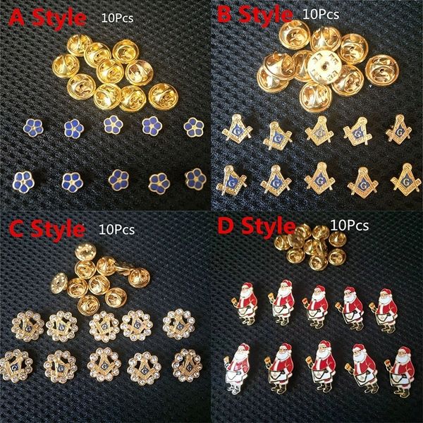 pins brooches 10pcsset classic metal asons brooch santa claus masonic party jewelry accessories xmas gifts 230202, Gray
pins brooches 10pcsset classic metal asons brooch santa claus masonic party jewelry accessories xmas gifts 230202, Gray