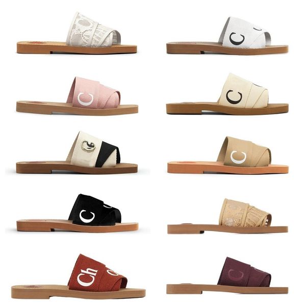 2023 designer woody sandals for women mules flat slides light tan beige white black pink lace lettering fabric canvas slippers womens summer
2023 designer woody sandals for women mules flat slides light tan beige white black pink lace lettering fabric canvas slippers womens summer