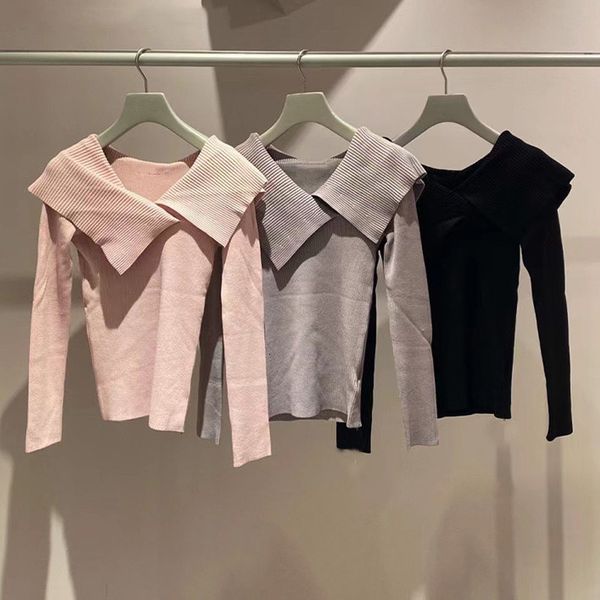 women's sweaters kuzuwata autumn winter design women candy color lapel long sleeve slim knit pullover japanese sweet jumpers 230202, White;black
women's sweaters kuzuwata autumn winter design women candy color lapel long sleeve slim knit pullover japanese sweet jumpers 230202, White;black