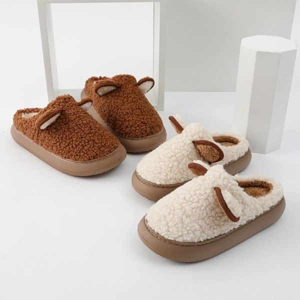 slippers women warm fluffy slippers thick sole home lover winter shoes cute cartoon ear soft plush platform female male indoor slipper 23020, Black
slippers women warm fluffy slippers thick sole home lover winter shoes cute cartoon ear soft plush platform female male indoor slipper 23020, Black