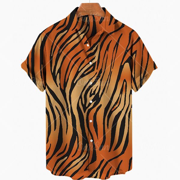 men's casual shirts summer tiger pattern 3d printing hawaiian shortsleeved vintage oversized for men 5xl fashion 230202, White;black
men's casual shirts summer tiger pattern 3d printing hawaiian shortsleeved vintage oversized for men 5xl fashion 230202, White;black