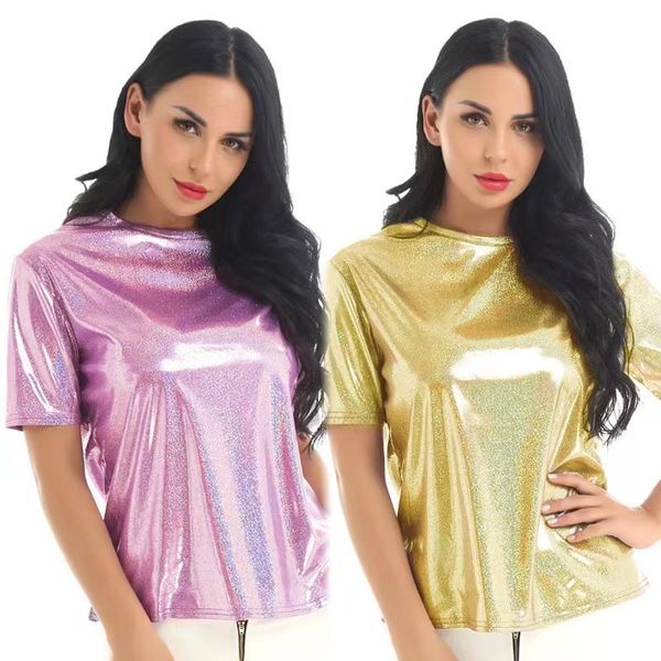 2023 new style summer women's & tees luxury women t-shirt fashion solid clolthing, White
2023 new style summer women's & tees luxury women t-shirt fashion solid clolthing, White