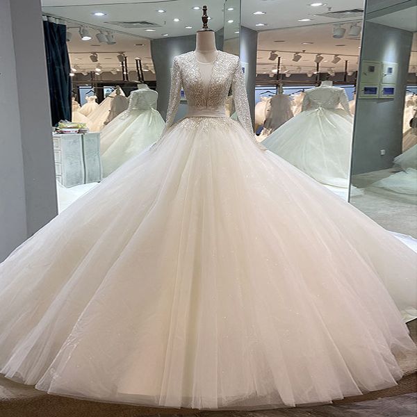 vintage lace ball gown wedding dress princess lebanon illusion jewel neck arab bride bridal dress gown crystal beaded wed dress vestios de n, White
vintage lace ball gown wedding dress princess lebanon illusion jewel neck arab bride bridal dress gown crystal beaded wed dress vestios de n, White