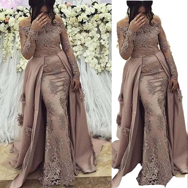 2023 evening dresses wear dubai lace arabic mermaid sheer long sleeves off shoulder tulle applique beaded formal prom party gowns celebrity, Black;red
2023 evening dresses wear dubai lace arabic mermaid sheer long sleeves off shoulder tulle applique beaded formal prom party gowns celebrity, Black;red