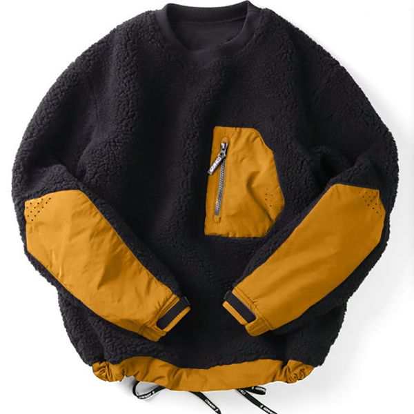 men's sweaters knitted oneck parchwork pullover zipper clothing fashion warm streetwear long sleeve pull 230203, White;black
men's sweaters knitted oneck parchwork pullover zipper clothing fashion warm streetwear long sleeve pull 230203, White;black