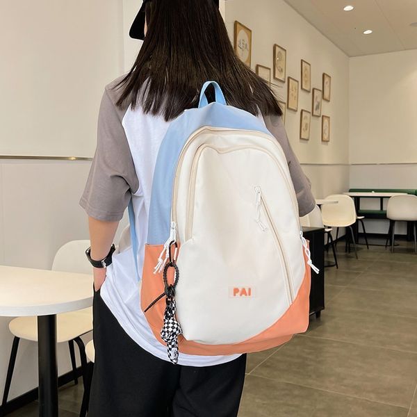 backpack cute women s waterproof multipocket nylon school for student female girls kawaii lapbook pack mochilas 230203
backpack cute women s waterproof multipocket nylon school for student female girls kawaii lapbook pack mochilas 230203