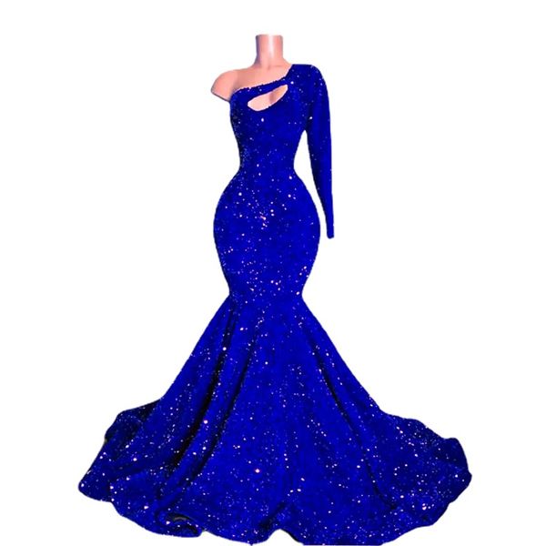long sparkly prom dress one shoulder royal blue sequin mermaid style black girls prom party gowns real picture bc14683
long sparkly prom dress one shoulder royal blue sequin mermaid style black girls prom party gowns real picture bc14683