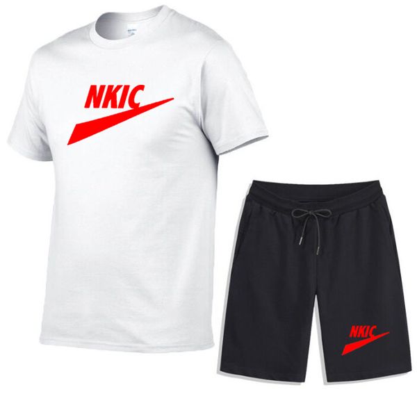 Men Tracksuits Running Suit Short Sleeve Shorts Basketball Training Tracksuit Quick Dry Loose T-shirt Sports Gym Fitness Clothing Brand LOGO Print, Red
Men Tracksuits Running Suit Short Sleeve Shorts Basketball Training Tracksuit Quick Dry Loose T-shirt Sports Gym Fitness Clothing Brand LOGO Print, Red