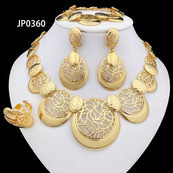 wedding jewelry sets italian gold plated set necklace earring for women ensembles de bijoux africains 230203, Slivery;golden
wedding jewelry sets italian gold plated set necklace earring for women ensembles de bijoux africains 230203, Slivery;golden