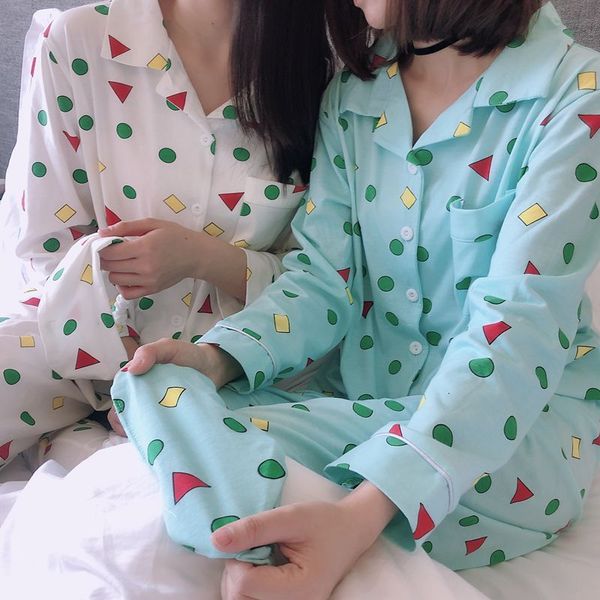 women's sleepwear longsleeved pajama cartoon sweet and cute geometric home clothes pull frame cotton suit 230203, Black;red
women's sleepwear longsleeved pajama cartoon sweet and cute geometric home clothes pull frame cotton suit 230203, Black;red