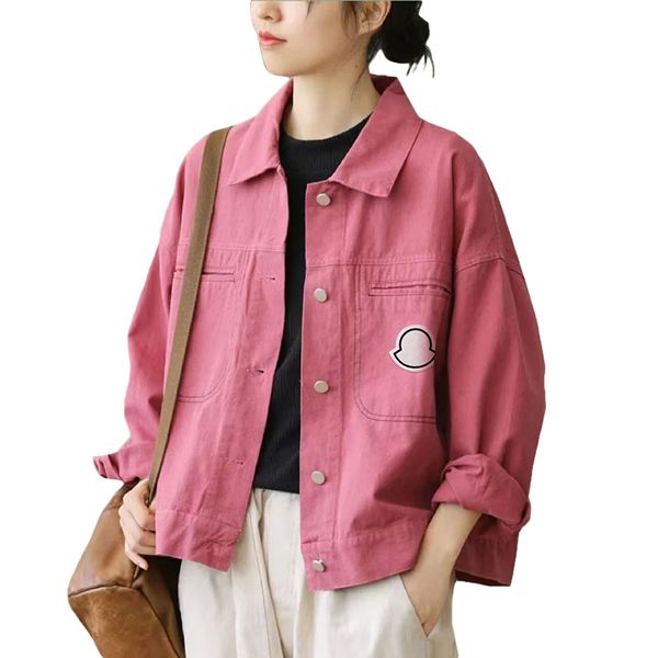 women's monclair jacket denim short jacket autumn and winter style slimming designer jacket with button letters nfc scan classic clothi, Black;brown
women's monclair jacket denim short jacket autumn and winter style slimming designer jacket with button letters nfc scan classic clothi, Black;brown