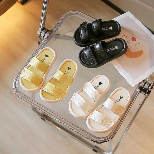 slipper kids girls slippers 2022 summer new korean style boys soft simple open-toe hook loop indoor and outdoor children beach shoes 0203, Black;grey
slipper kids girls slippers 2022 summer new korean style boys soft simple open-toe hook loop indoor and outdoor children beach shoes 0203, Black;grey