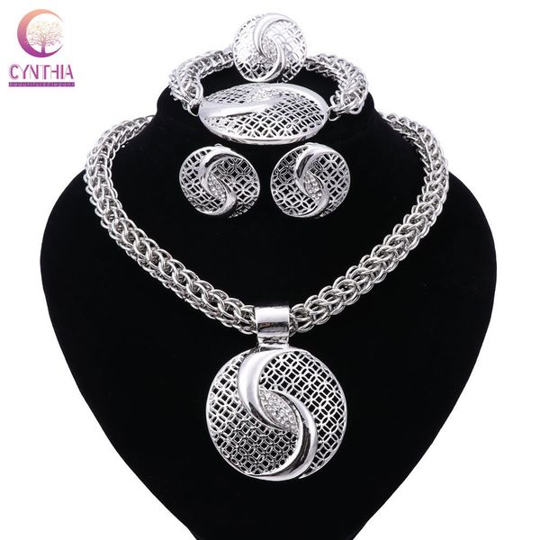 wedding jewelry sets exquisite dubai luxury silver plated big nigerian african beads costume design 230203, Slivery;golden
wedding jewelry sets exquisite dubai luxury silver plated big nigerian african beads costume design 230203, Slivery;golden