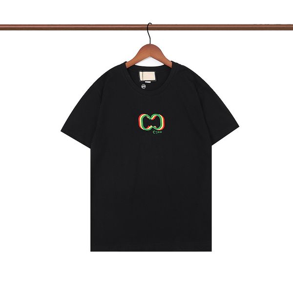 t shirt summer mens womens designers for men s fashion luxurys polos letter cotton round neck tshirts clothing short hqq6, White;black
t shirt summer mens womens designers for men s fashion luxurys polos letter cotton round neck tshirts clothing short hqq6, White;black