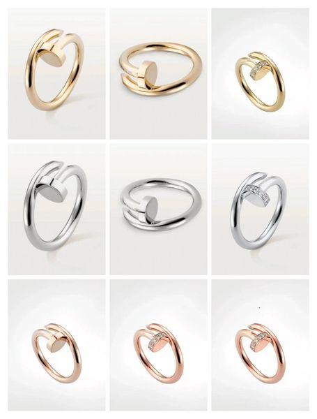 fashiomoo designer nail ring luxury jewelry midi rings for women titanium steel alloy gold-plated process fashion accessories never fade not, Silver
fashiomoo designer nail ring luxury jewelry midi rings for women titanium steel alloy gold-plated process fashion accessories never fade not, Silver