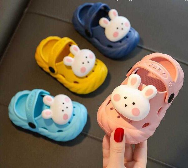 slipper boys girs baby rabbit hole slippers breathable non slip beach sports cute cartoon walking sandals children shoes 0203, Black;grey
slipper boys girs baby rabbit hole slippers breathable non slip beach sports cute cartoon walking sandals children shoes 0203, Black;grey