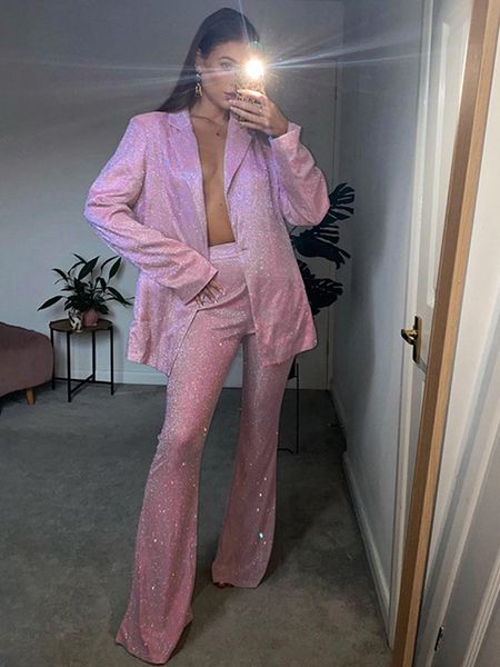 women's suits blazers sequined long sleeve set glitter loose fpr night club party streetwear 3 piecet women fall 230203, White;black
women's suits blazers sequined long sleeve set glitter loose fpr night club party streetwear 3 piecet women fall 230203, White;black