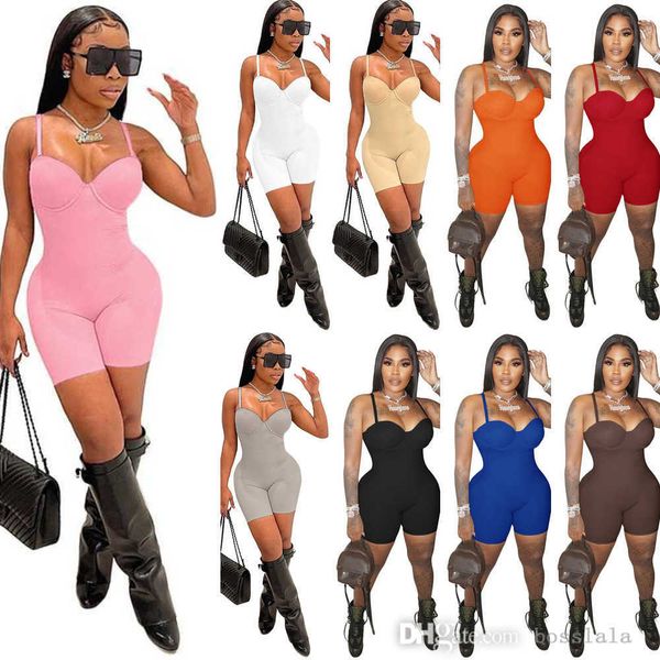 womans wear solid jumpsuit 2023 spring and summer suspender chest cup onesies, Black;white
womans wear solid jumpsuit 2023 spring and summer suspender chest cup onesies, Black;white