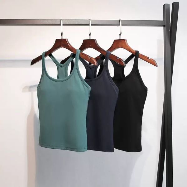 luluwomen women's yoga clothing vest with chest pad long outerwear fitness beautiful back running tight-fitting naked sports top
luluwomen women's yoga clothing vest with chest pad long outerwear fitness beautiful back running tight-fitting naked sports top