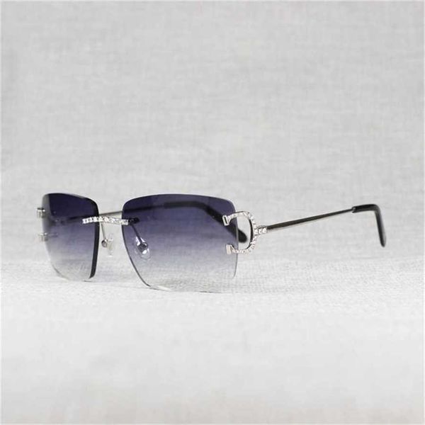 30% off 2023 luxury rhinestone wire rimless oval men stone metal frame square shades for women summer club oculos eyewear, White;black
30% off 2023 luxury rhinestone wire rimless oval men stone metal frame square shades for women summer club oculos eyewear, White;black