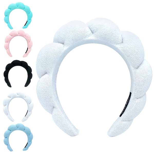 sponge spa headband for washing face, makeup headband skincare headband puffy spa headband, terry towel cloth fabric head band for skincare,, Black;brown
sponge spa headband for washing face, makeup headband skincare headband puffy spa headband, terry towel cloth fabric head band for skincare,, Black;brown